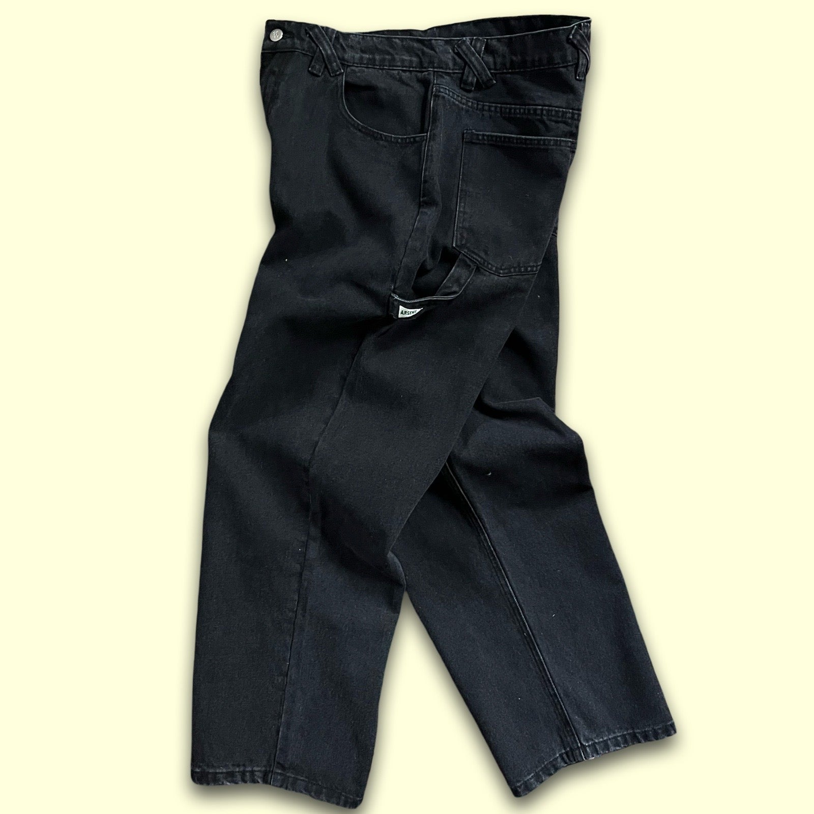 All Roads Carpenter Pants (Black Denim) (30” waist only)