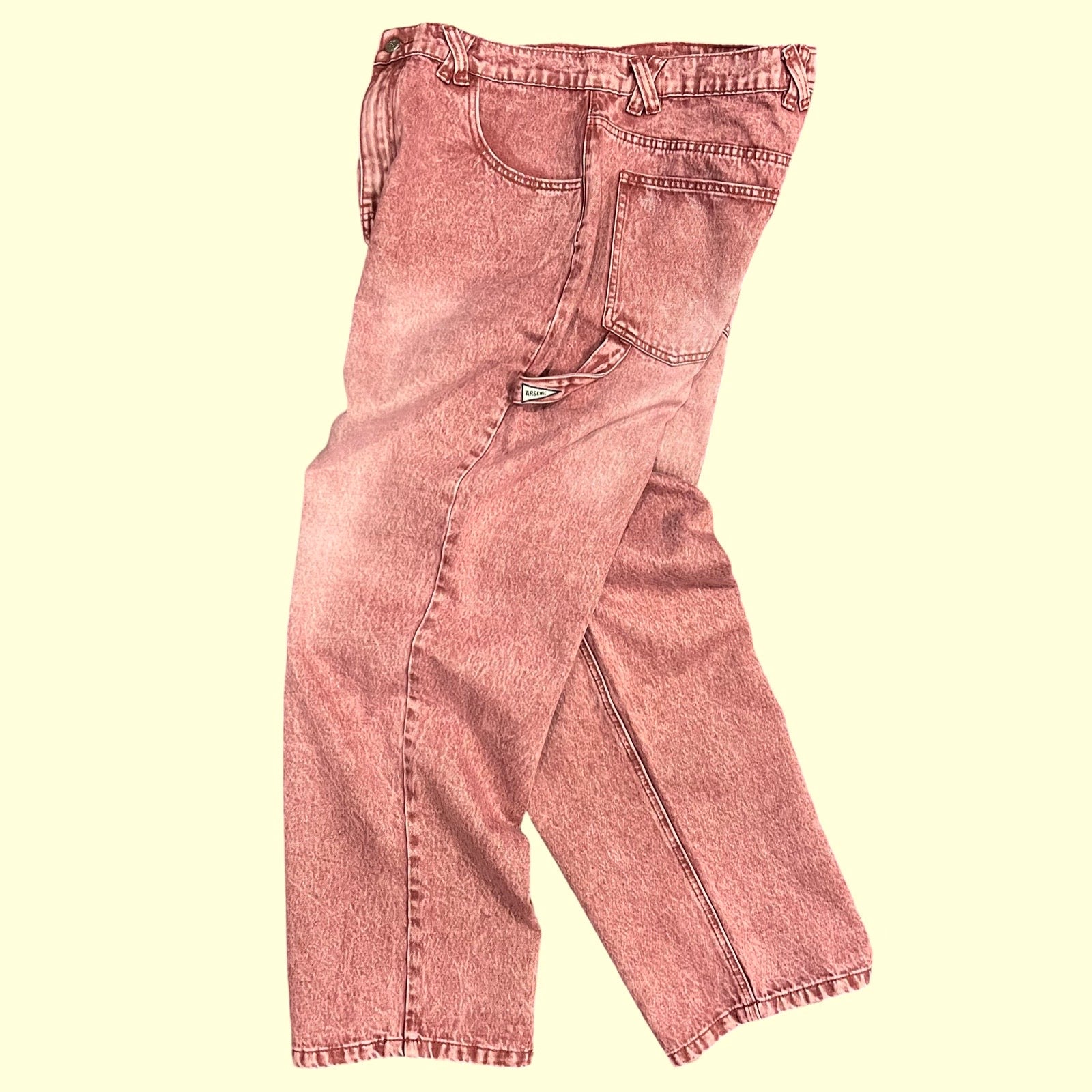 All Roads Carpenter Pants (Washed Brick)