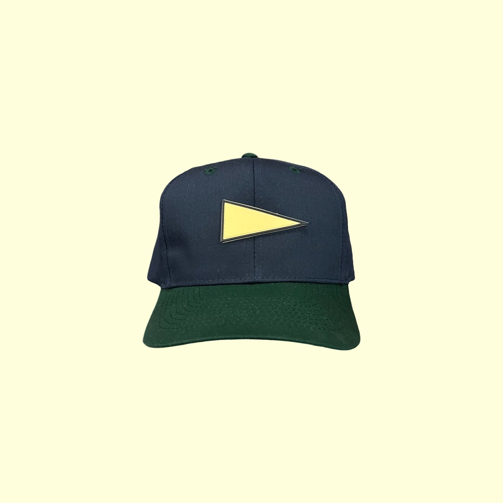 No Name Snapback (Navy/Forest)