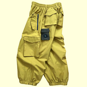 Big Strides Snowpants (Golden Khaki wit da Soldier) (Sm & Md Only)