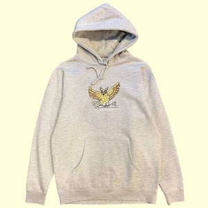 Great-Horned Hooded Sweatshirt (Ash)