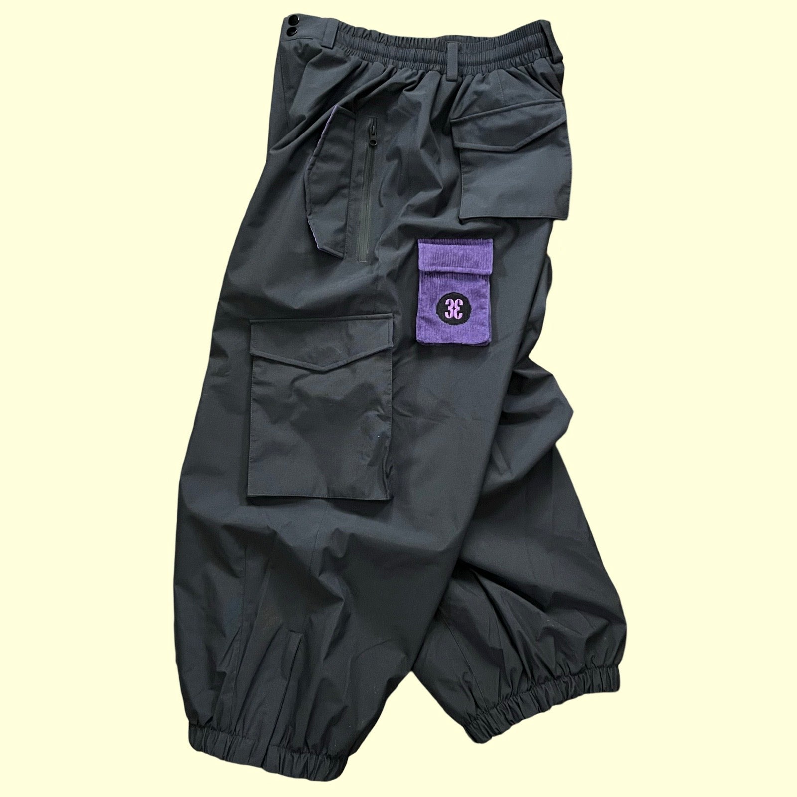 Big Strides Snowpants (Grey wit da Violet)